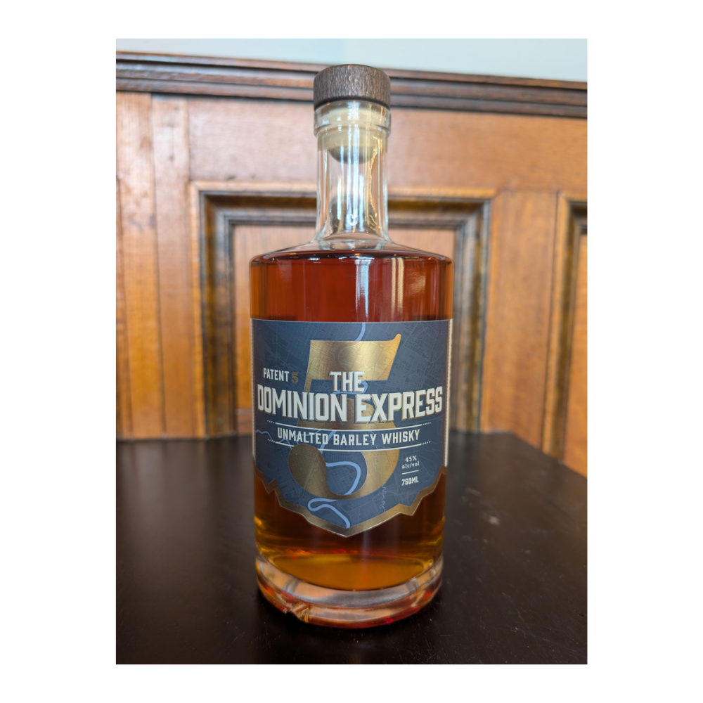 PATENT 5 6th Anniversary Whisky 箱無し Patent 5 The Dominion Express (45%) — Beaumont Drinks